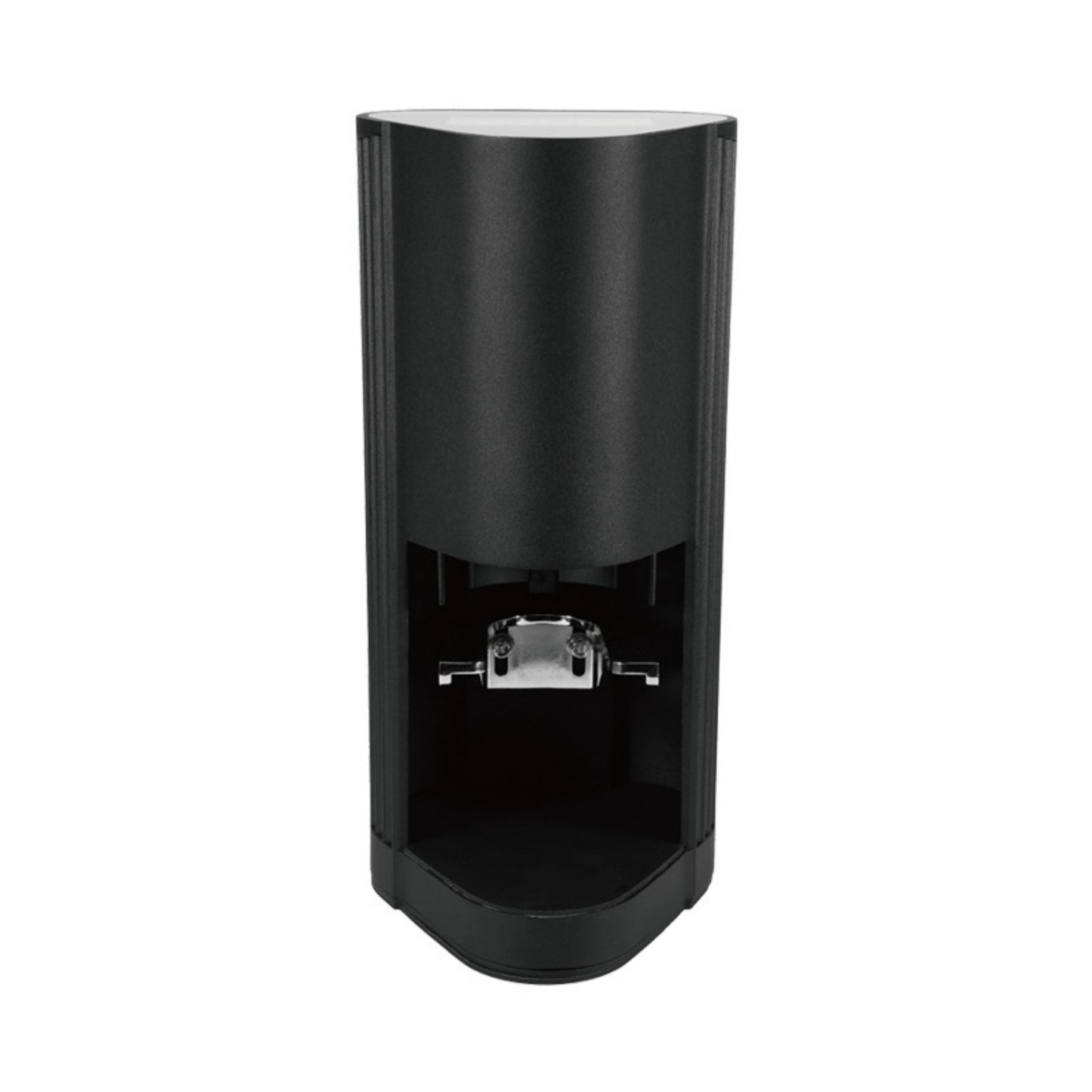 Detailed view of the tamping mechanism on the Electric Coffee Powder Press for consistent coffee grounds.