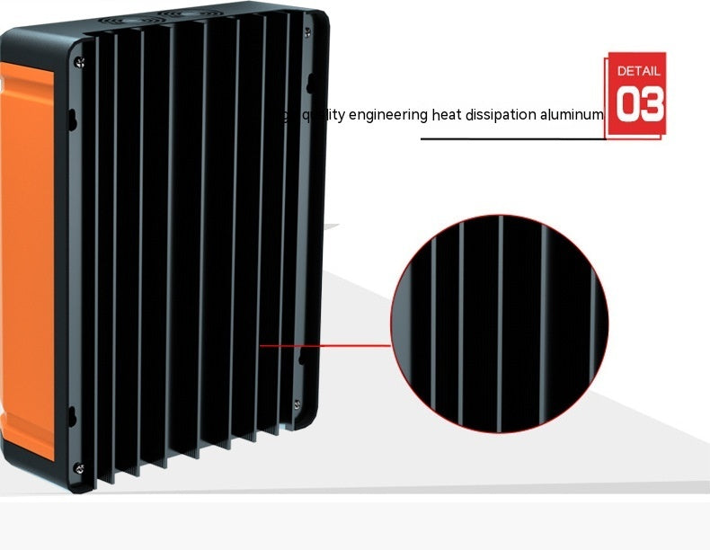 User-friendly design of the controller for quick and simple installation in solar setups.