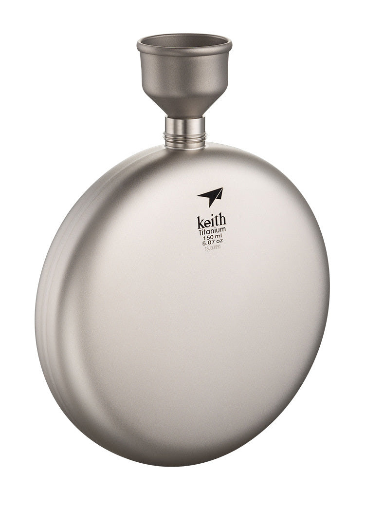Environmentally Friendly and Antibacterial Titanium Flask