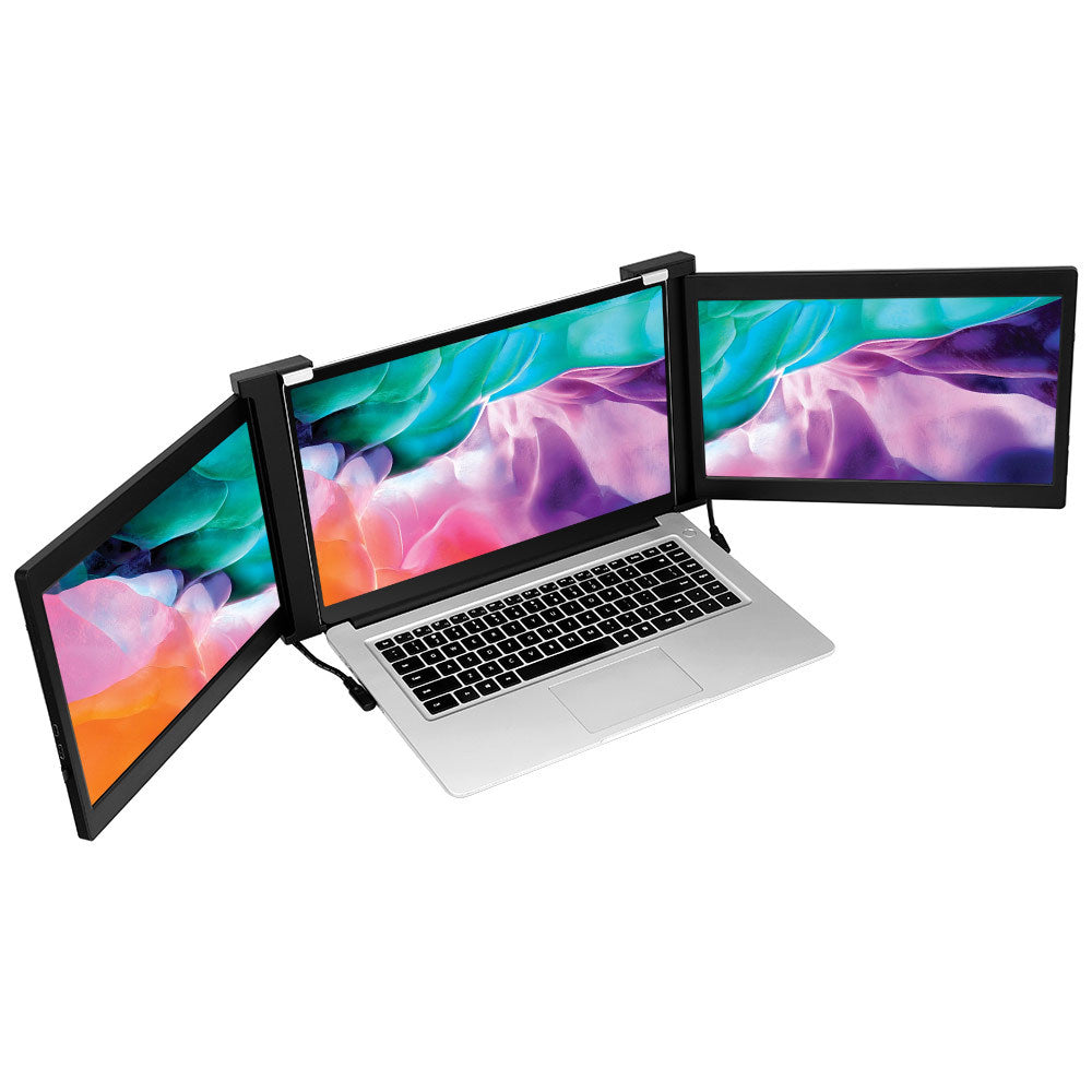 Close-up of HDR visuals on the 12.2-inch portable monitor for vibrant colors.