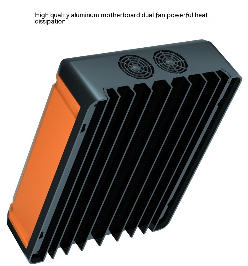 Diagram showing the controller’s overcharge and over-discharge protection systems.