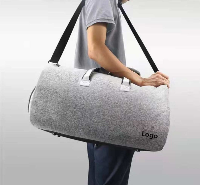 Inside view of multiple compartments for ties, documents, and gear