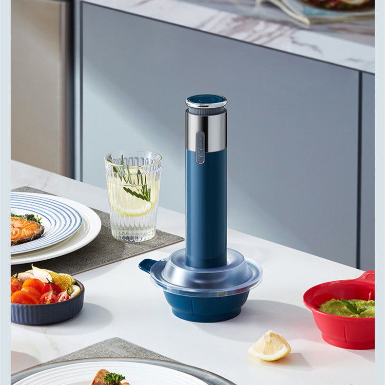 Versatile home grinder for making fresh sauces, condiments, and finely ground spices with ease.