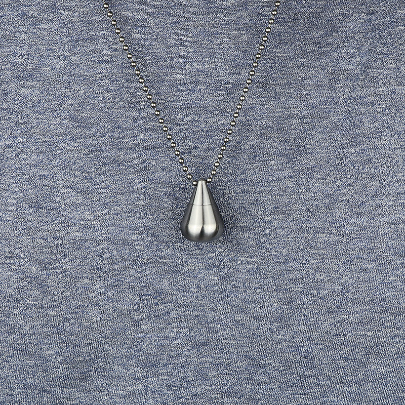 Lightweight titanium waterproof vial designed for outdoor and everyday carry.