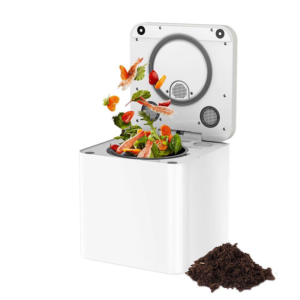Activated carbon odor filter inside the BEECO™ electric food composter