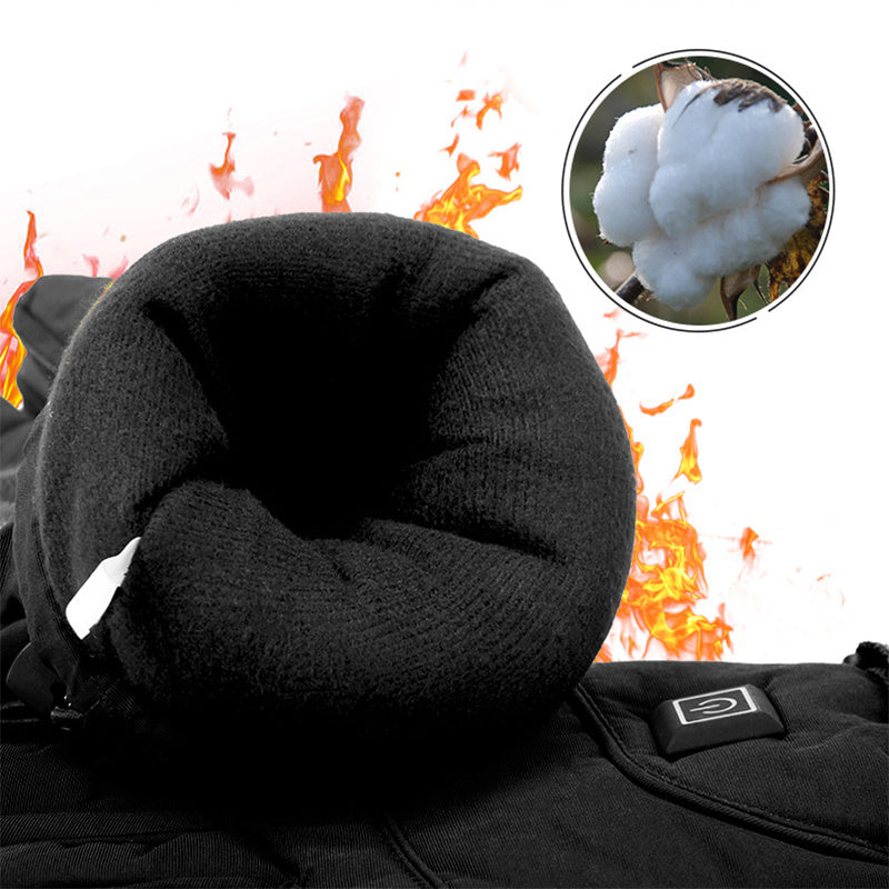 Durable heated gloves with a non-slip grip, ideal for skiing, hiking, and riding.