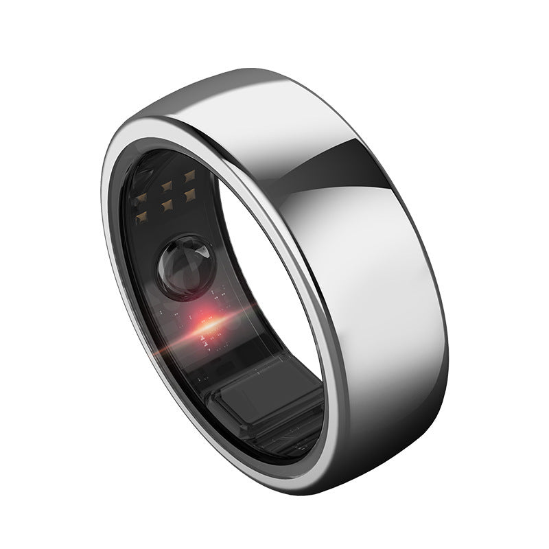 X4 Ring Displaying Real-Time Health and Fitness Tracking