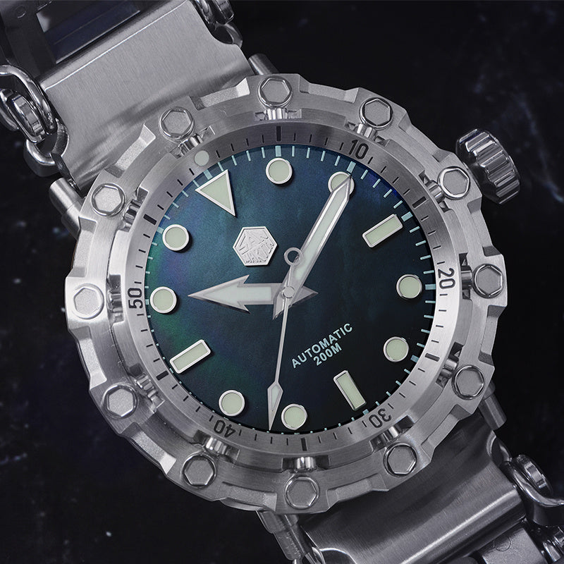 Detailed back view of the limited edition mechanical watch showcasing the intricate movement.