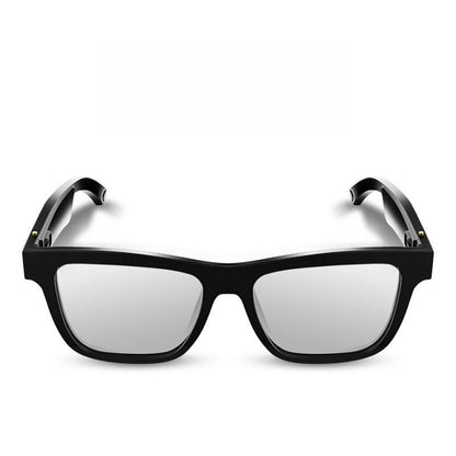 Smart sunglasses next to phone to show compatibility