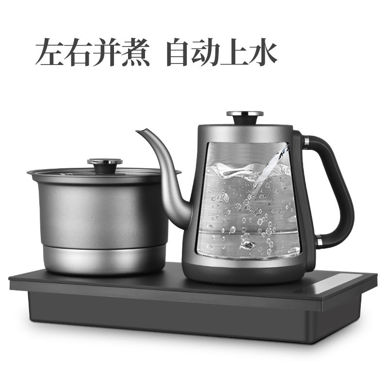 Compact 1.2L Pure Titanium Electric Kettle designed for family use.