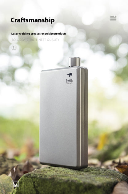 Portable and Compact Titanium Wine Pot for Picnics and Travel