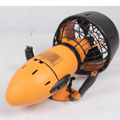 High-performance electric water scooter with 4-5 hours charging time and effortless control for all skill levels.