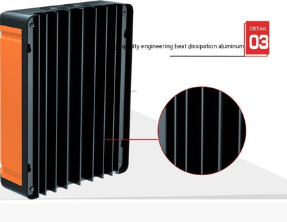 User-friendly design of the controller for quick and simple installation in solar setups.