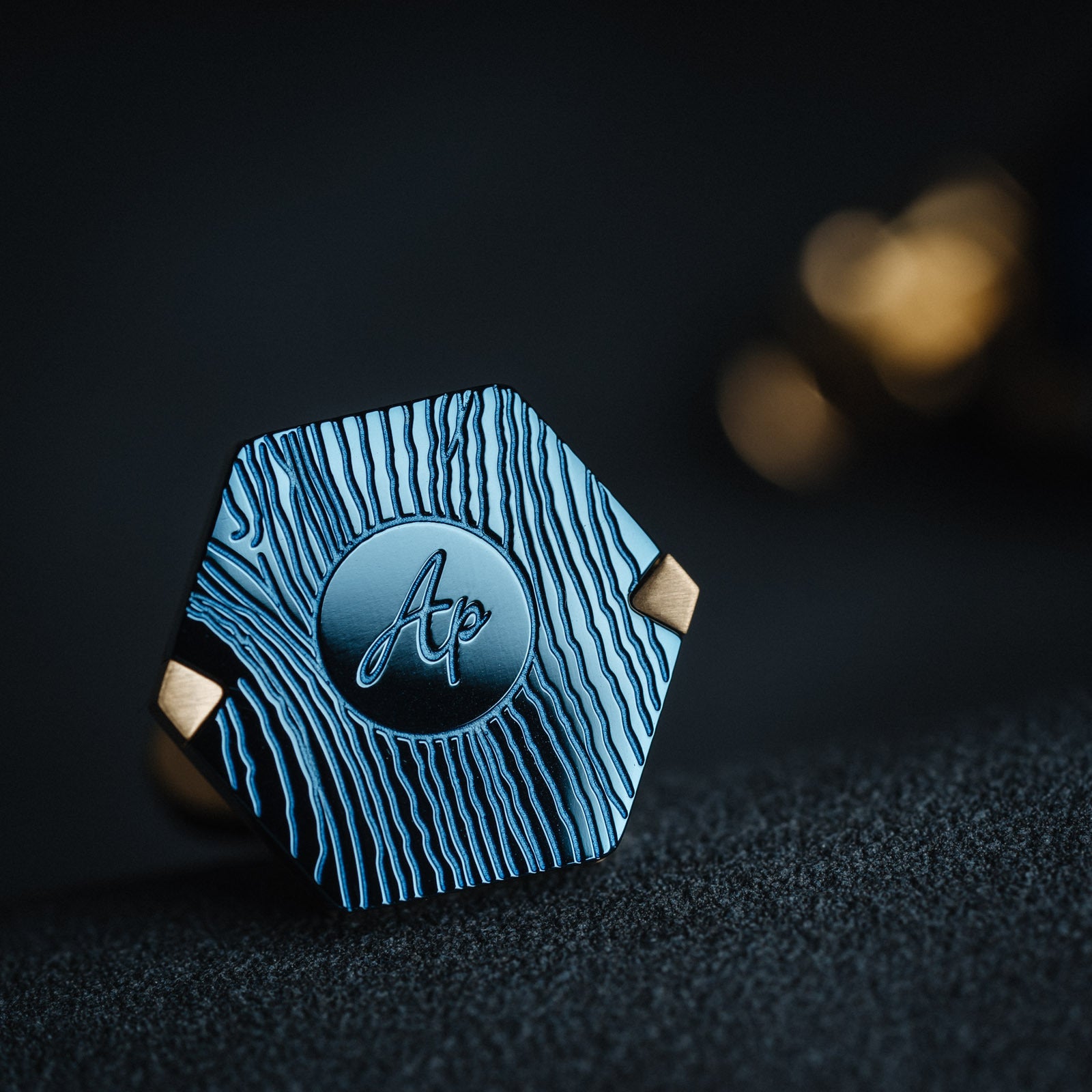 Premium Gift Box for French Blue Gold Cufflinks – Perfect Gift for Men