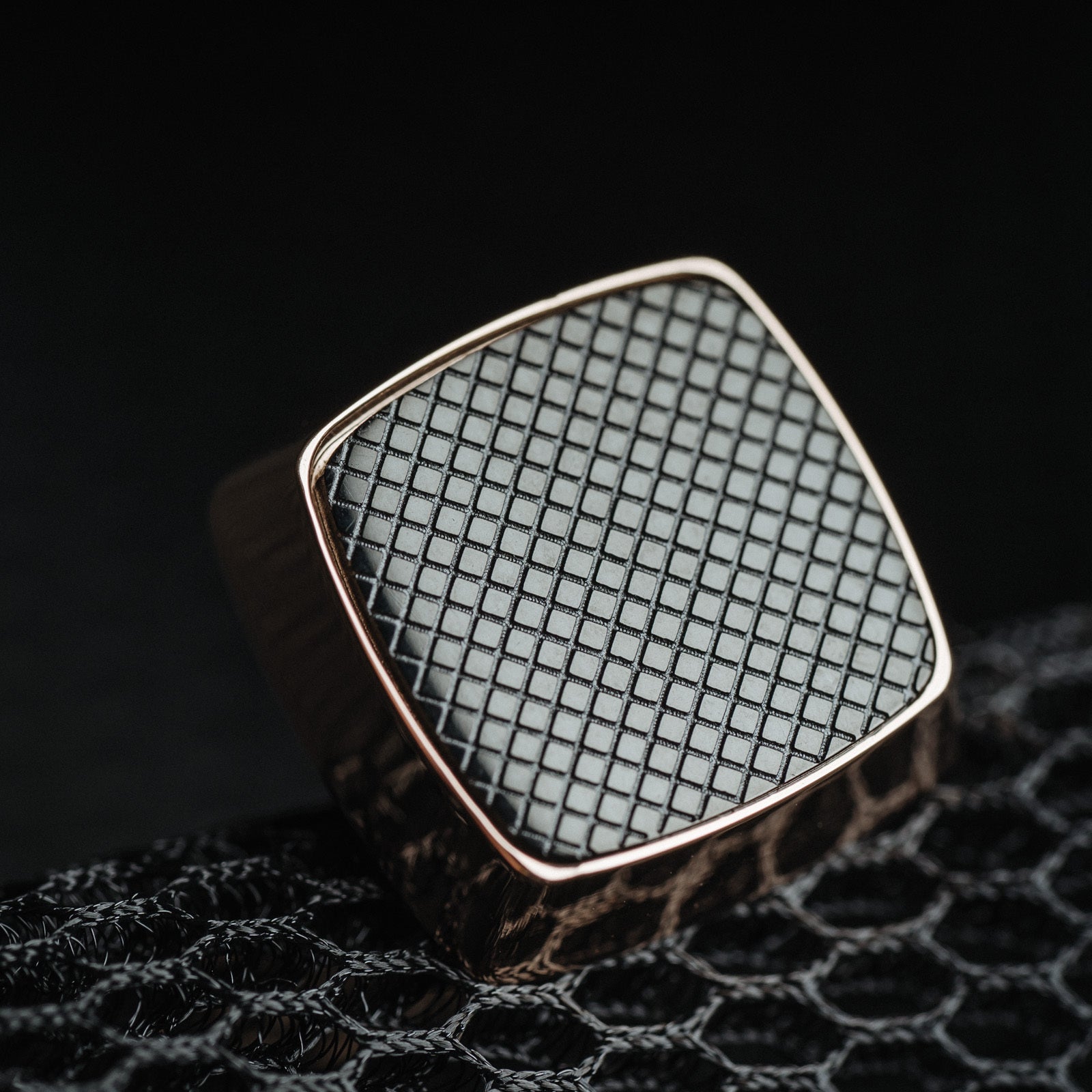 Beautiful Packaging for French Rose Gold Cufflinks – Perfect Gift