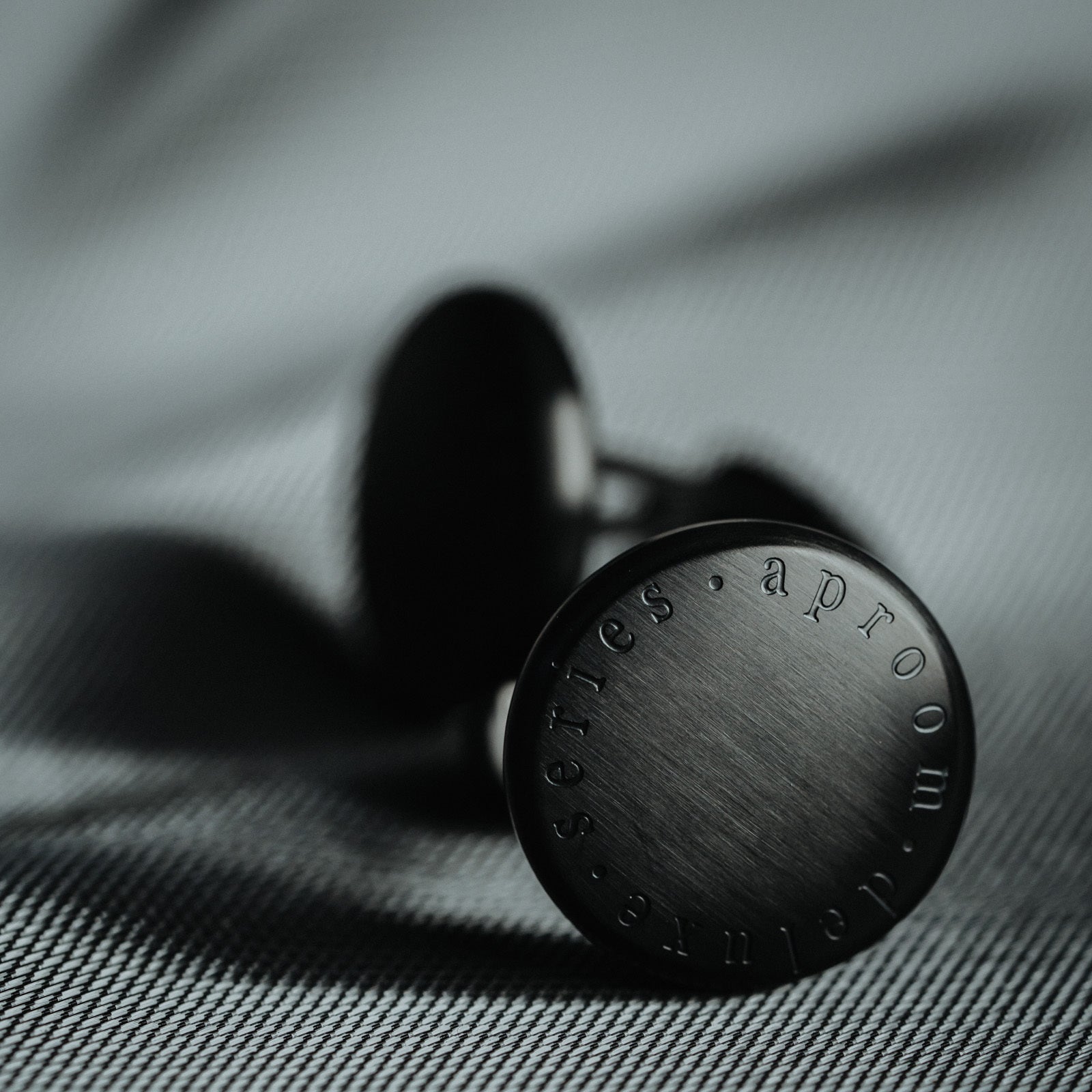 Men’s Black Cufflinks Styled for Business and Everyday Elegance