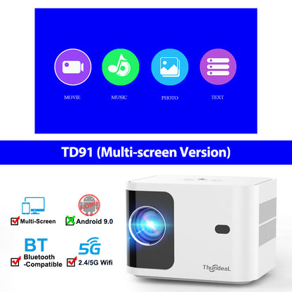 Adjust the image perfectly with electronic trapezoidal correction and vertical keystone adjustment.